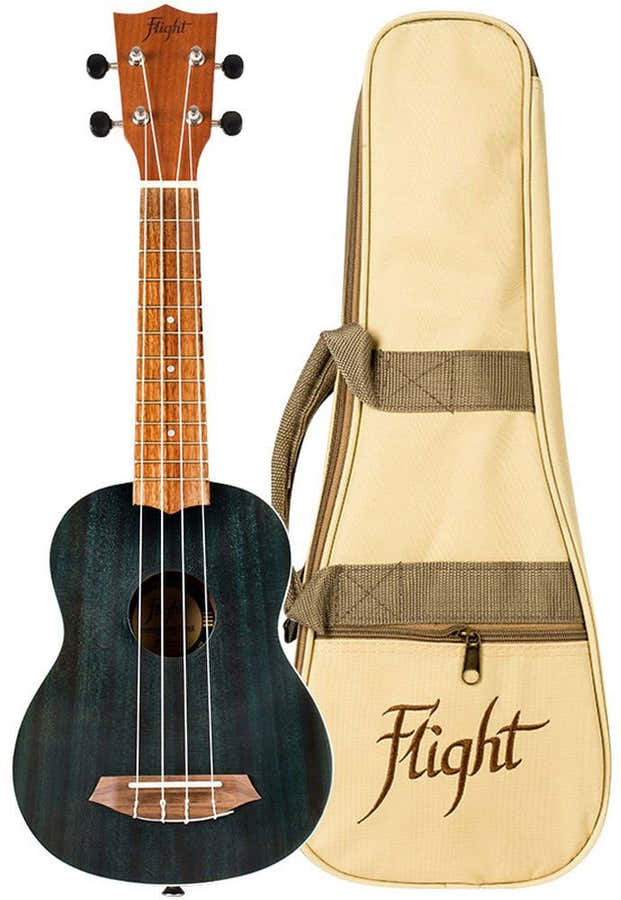 Flight: Gemstone NUS380 Soprano Ukulele - Topaz -