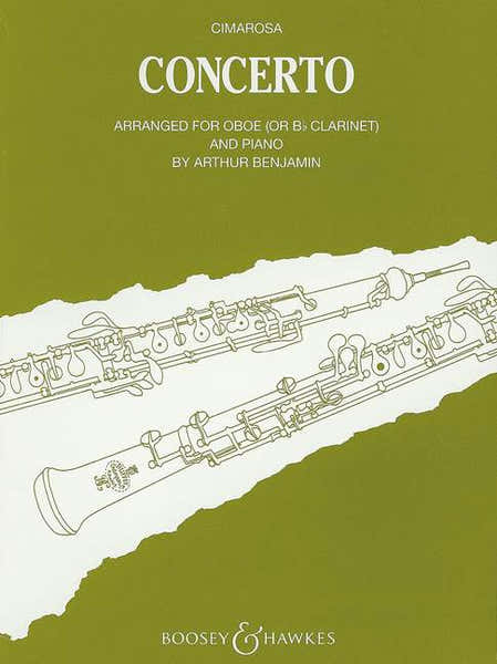 Boosey & Hawkes Cimarosa Domenico - Concerto For Oboe And Strings - Oboe And Strings