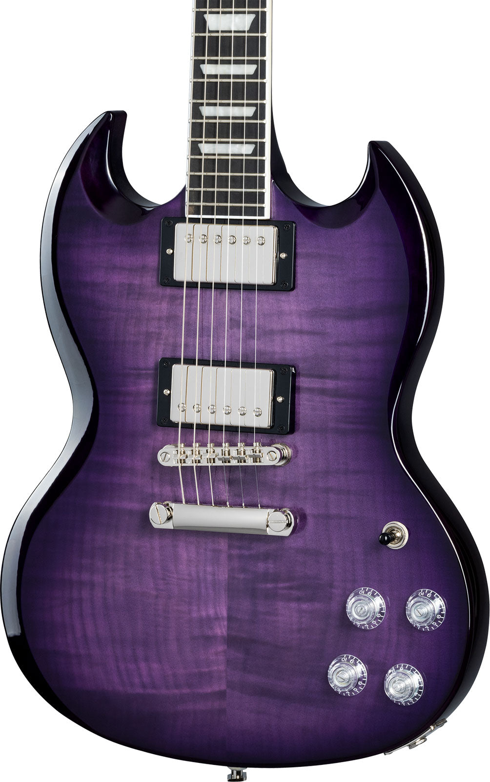 SG Modern Gevlampte paarse Burst IBGCS