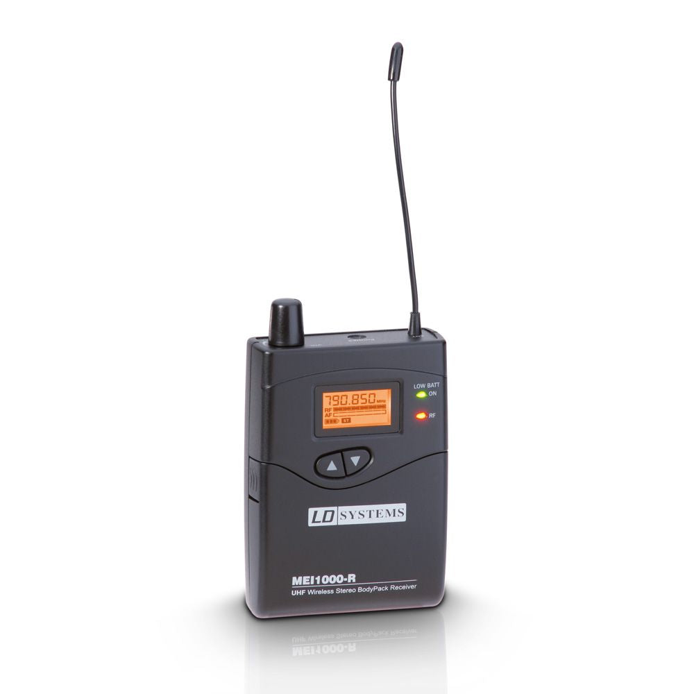 MEI 1000 G2 - DRAADLOOS IN-EAR MONITORING SYSTEEM