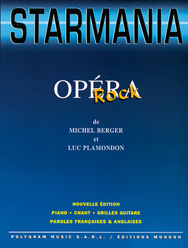 Carisch Starmania Opéra Rock PVG - Berger