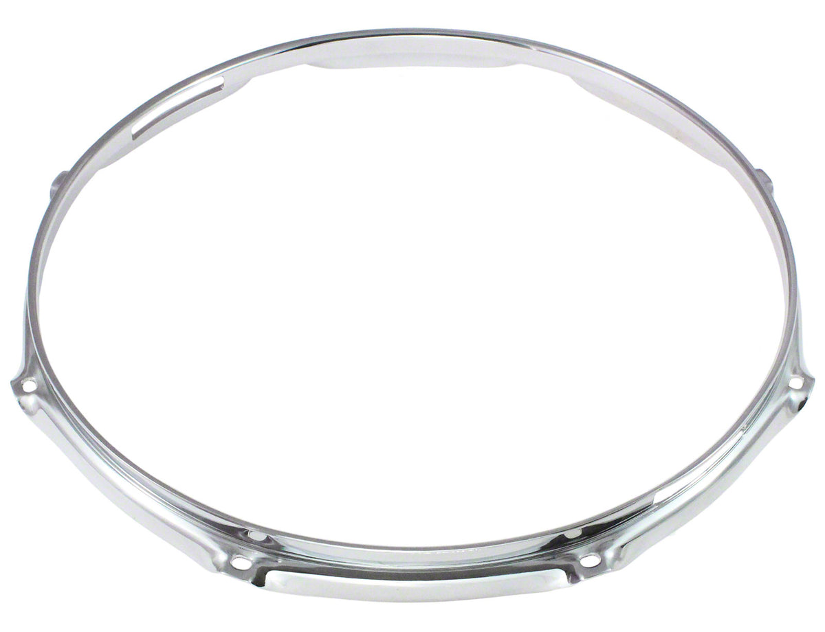 H23-12-8S - 12" 8 HOLES SNARE SIDE 2.3MM SUPER TRIPLE FLANGE DRUM HOOP