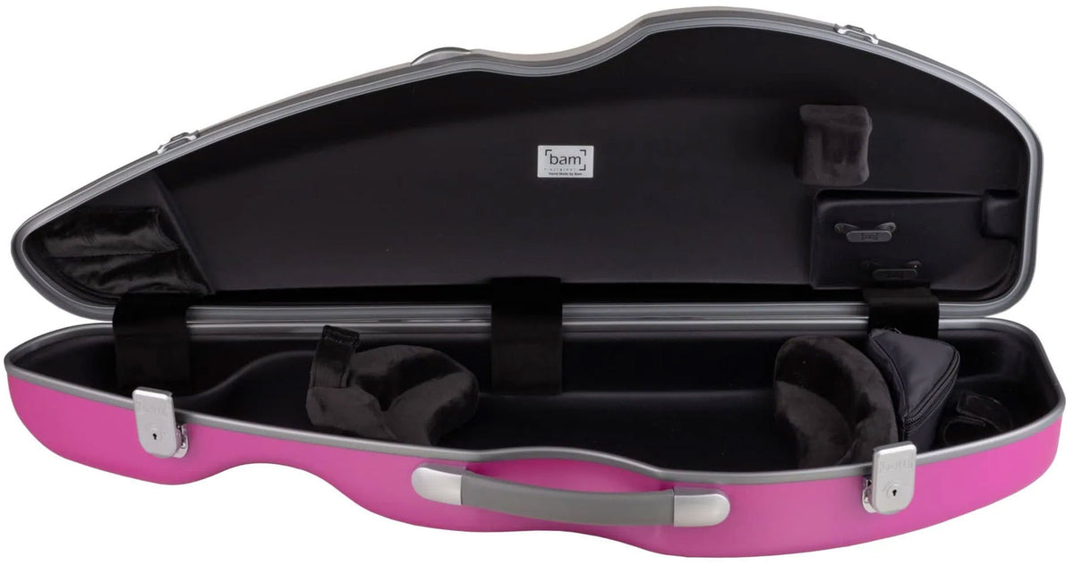 Vioolkoffer 4/4 Hightech Snoepje - Wit/Paars