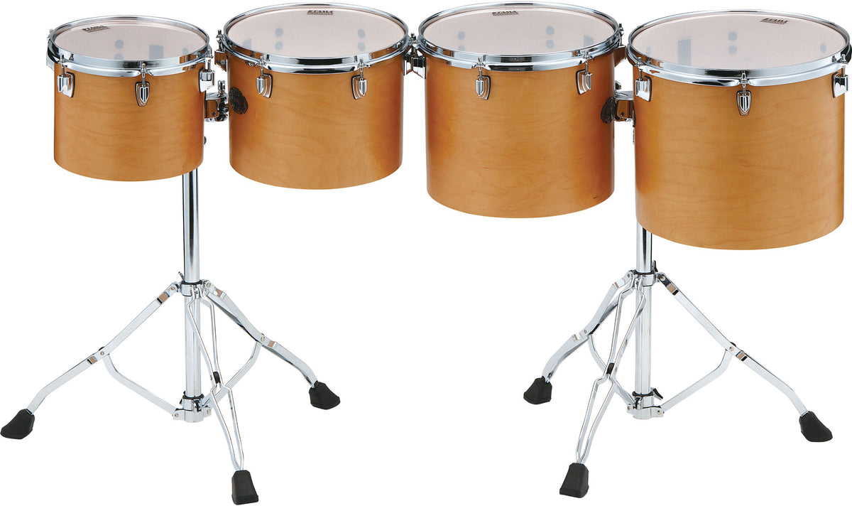 Tama MID-PITCHED 4PC SINGLE HEAD CONCERT TOM SET VINTAGE ANTIQUE MAPLE