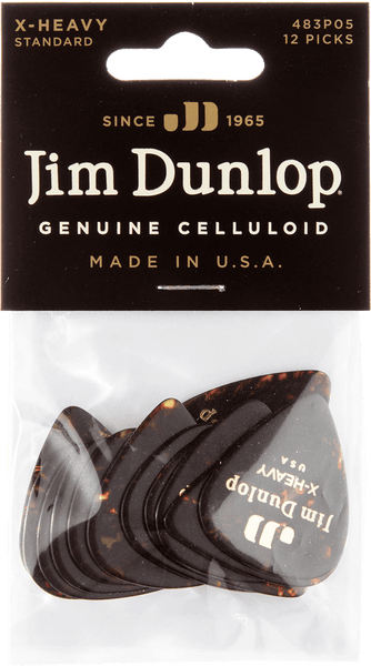 Dunlop 12 x Echt celluloid Extra zwaar