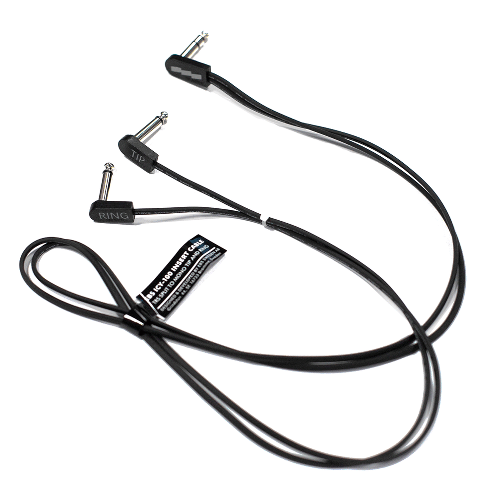 EBS Insertkabel 1 Stereo Jack/2 Mono Jack - 1 cm