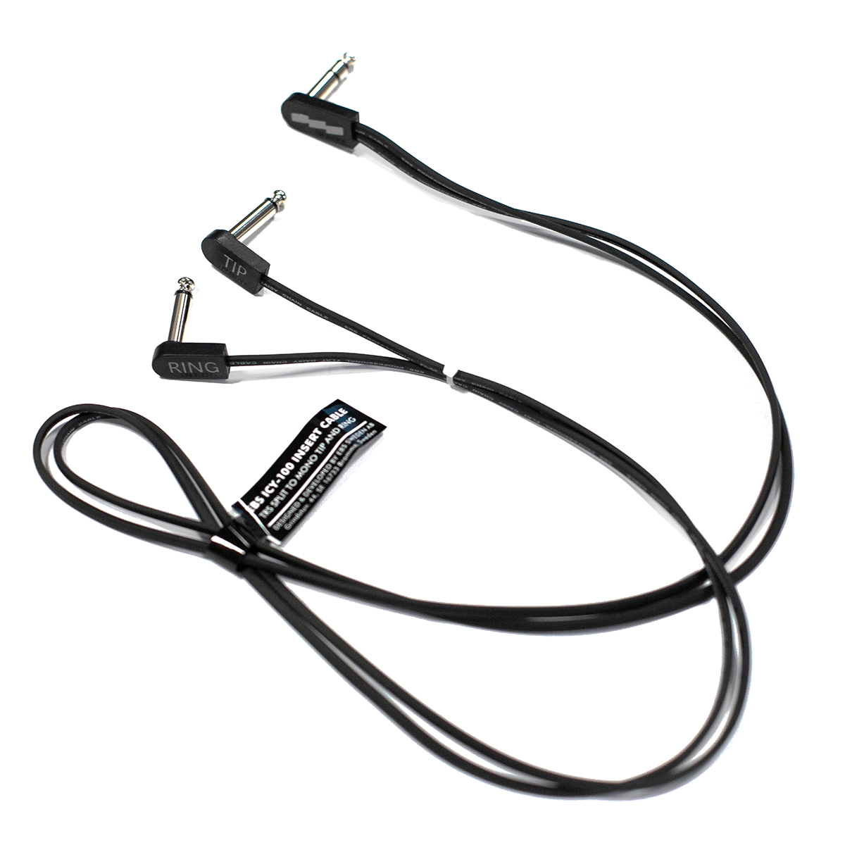 EBS Insertkabel 1 Stereo Jack/2 Mono Jack - 1 cm