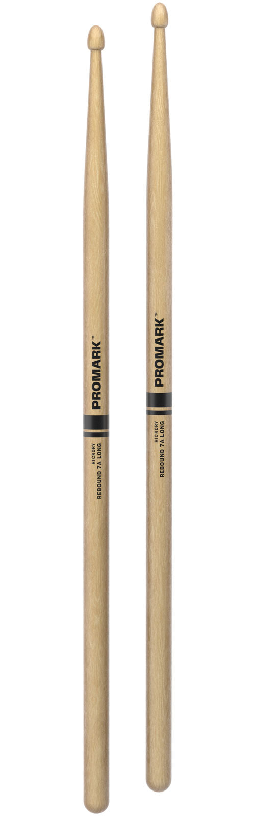 RBH535LAW - hickory met eikelvormige tip Rebound 7A Long