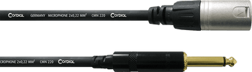 Audiokabel XLR Male/Mono-jack 10 M
