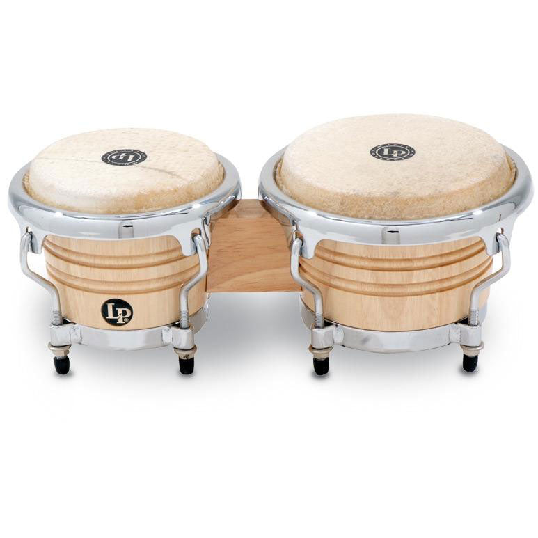Latin Percussion LPM199-AW BONGOS MINI TUNABLE NATUURLIJK