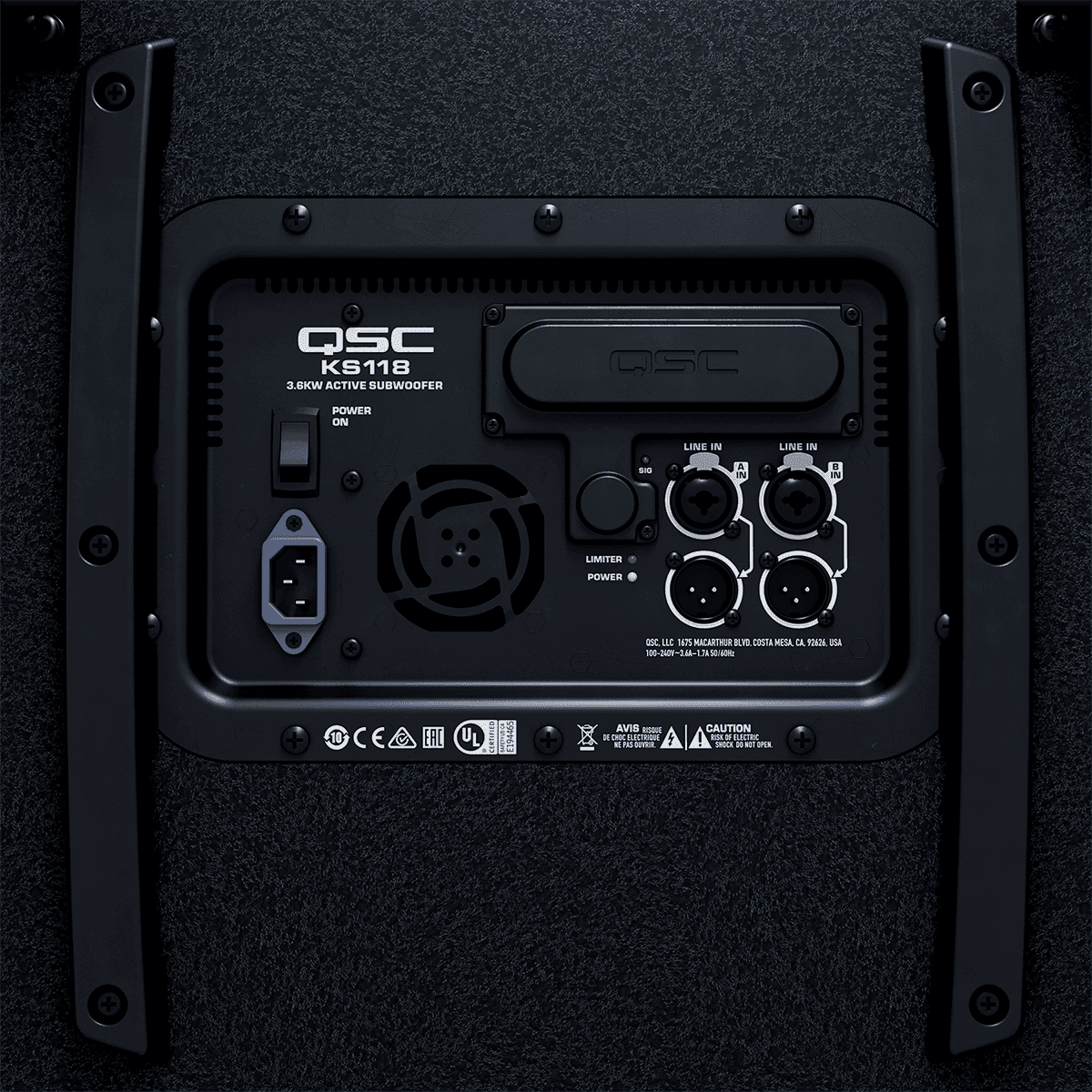 QSC Pro audio KS-loc