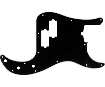 Slagplaat voor Precision Bass met 13-gaatsbevestiging (met uitsparing voor halspen) zwart 3-laags