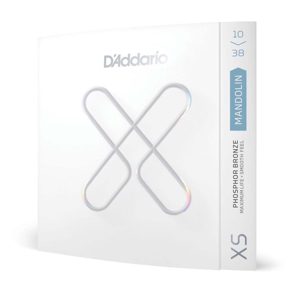 D'ADDARIO XSM1038 10-38 LIGHT XS PHOSPHOR BRONZE MANDOLIN STRINGS