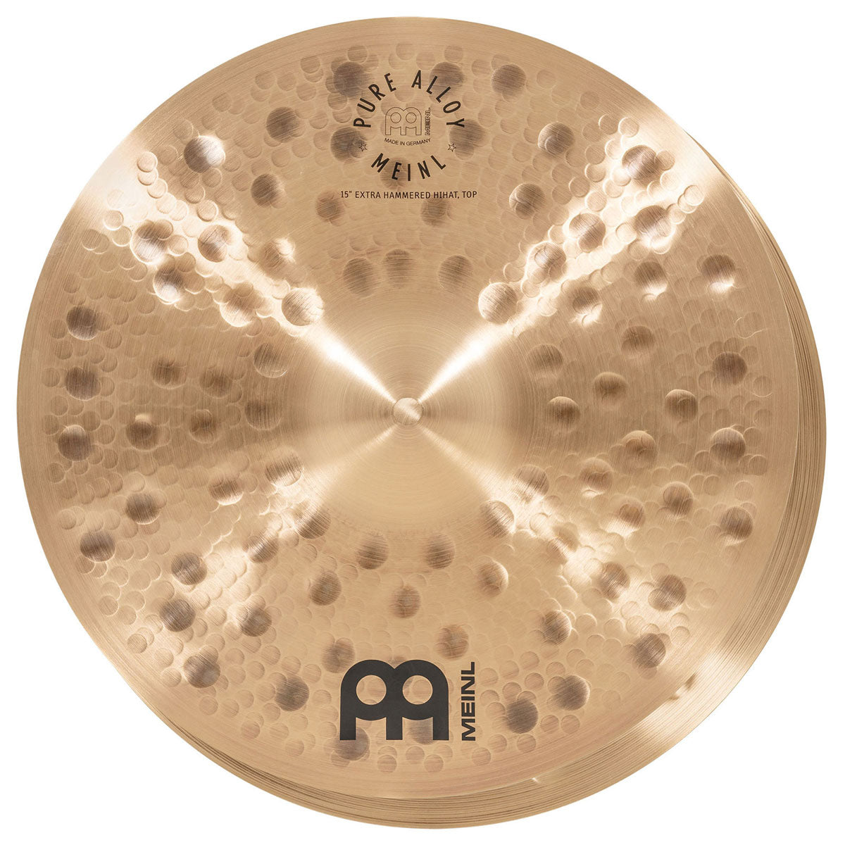Meinl HI-HAT PURE ALLOY 15" EXTRA HAMMERED