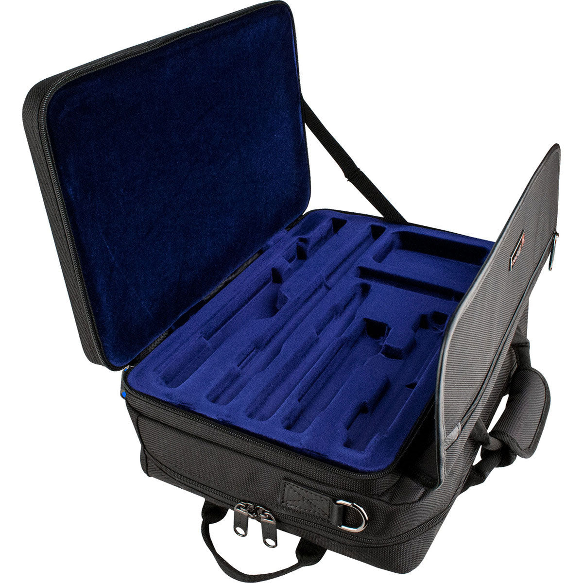 Etui Lux Messenger Fluit en Piccolo - Zwart - LX-308PICC