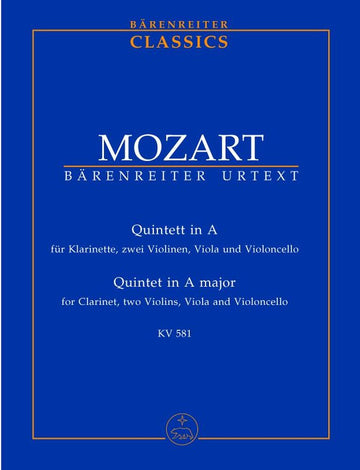 Mozart W.a. - Quintette En La Majeur KV581 - Conducteur Poche
