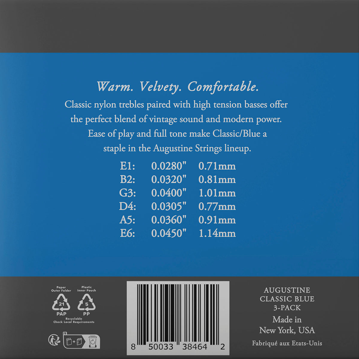 Standard Blauw Hoge Spanning 3-pack