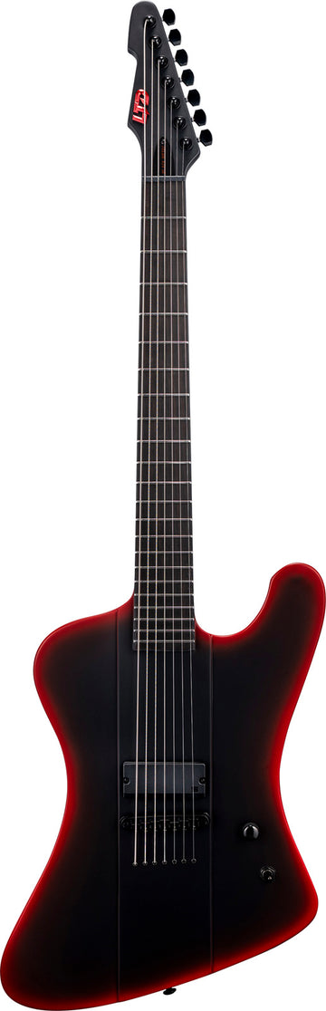 PHX-7 Bariton Zwart metaal Rode burst Satijn