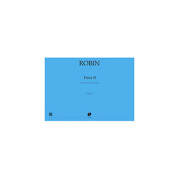Robin - Fterà Ii - Clarinette Basse Violoncelle Et Piano