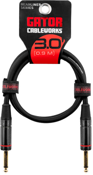 Gator Cableworks Instrumentkabel Serie Headliner 90 Cm