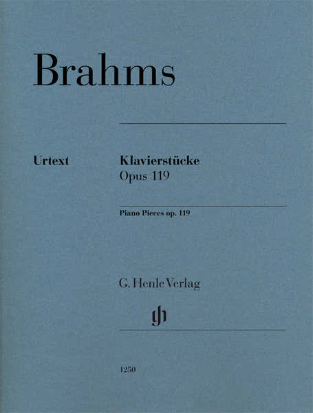 Henle Verlag Brahms Johannes - Piano Pieces Op.119