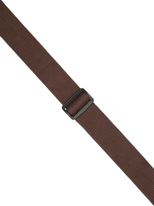 Katoenen riem met 4 plectrumhouders 5 cm - Bruin