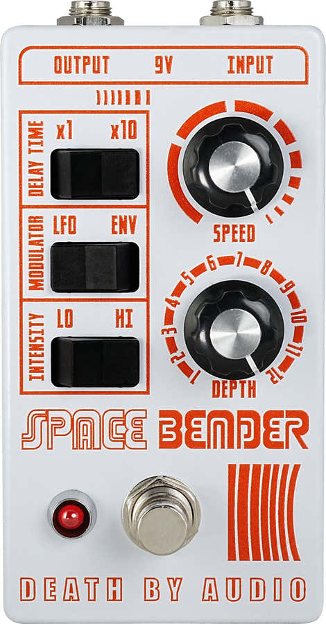 Space Bender WHITE-orange gelimiteerd