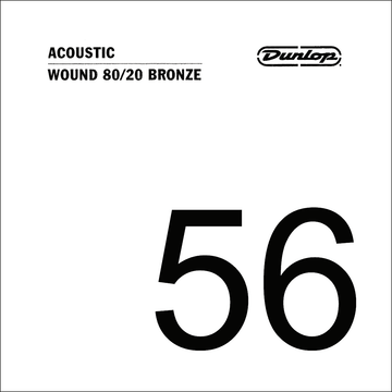 ACOUSTIC CORD 80/20 BRONZE .056 THREADED