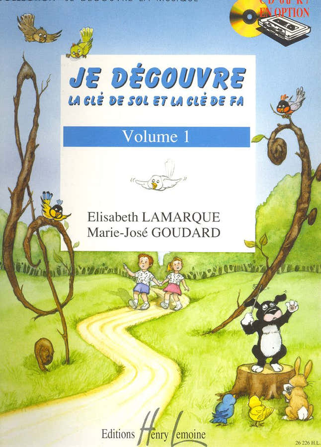 Ik ontdek de solsleutel en de bassleutel Vol.1 - Lamarque, Goudard