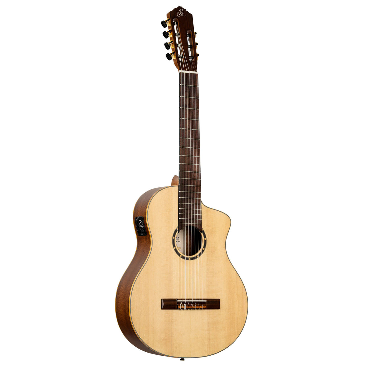Gitaar 7C Rce133-7 Natuurlijk vuren