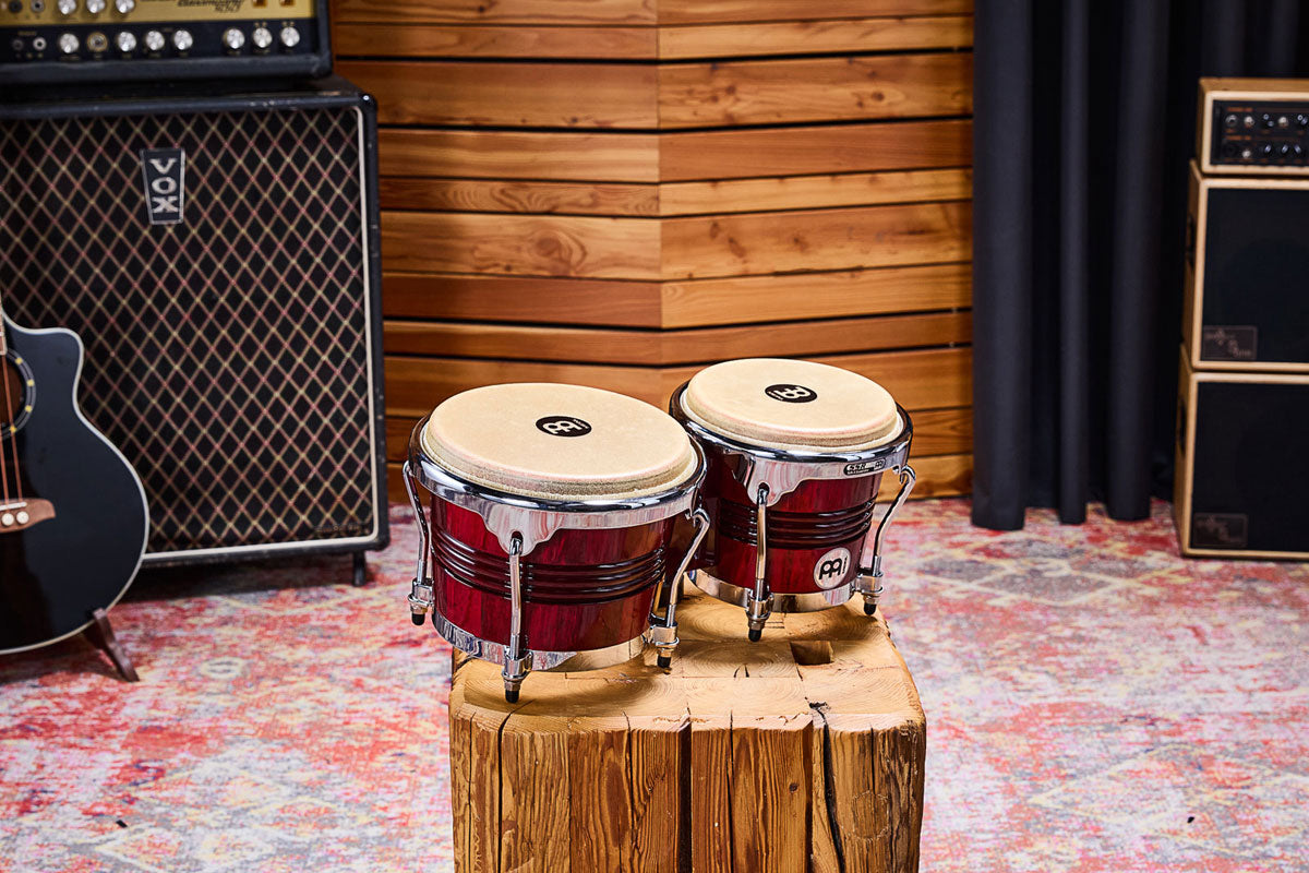 Marathon Exclusive Serie Bongo 6 3/4" Macho & 8" Hembra - Wine Red