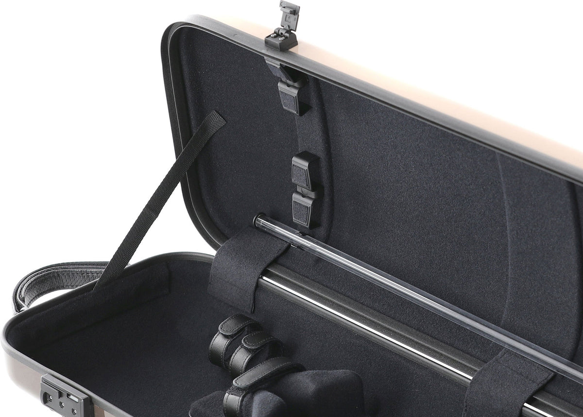 Vioolkoffer Air Anniversary Bruin/Beige Met Zijhandgreep