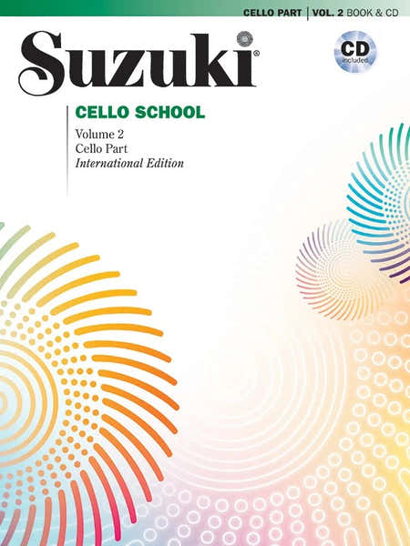 Alfred Publishing Suzuki Cello School Vol.2 (revised) + CD
