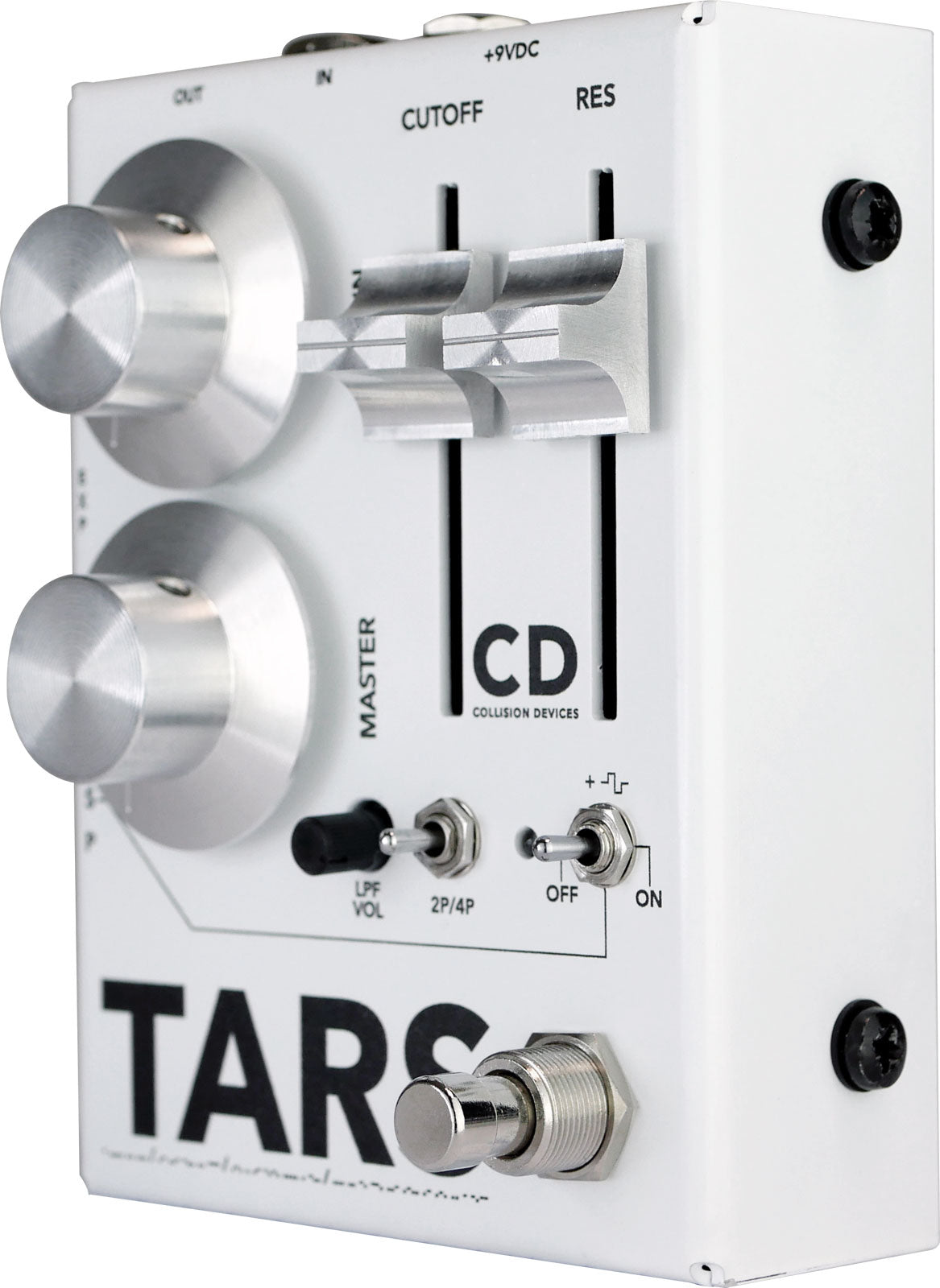 Tars zilver op wit