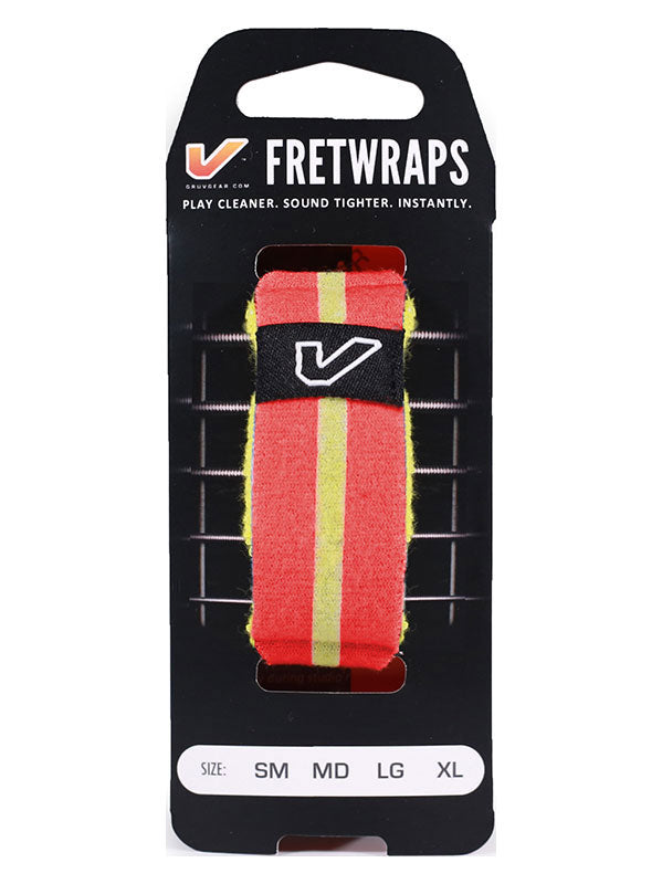 FretWraps Wereldvlaggen Rood-Geel - Klein