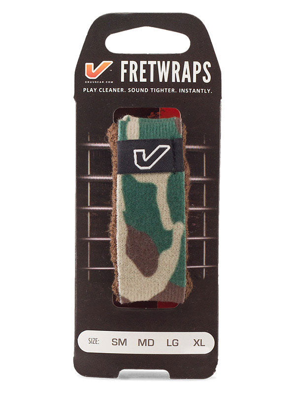 FretWraps Camouflagegroen - Klein