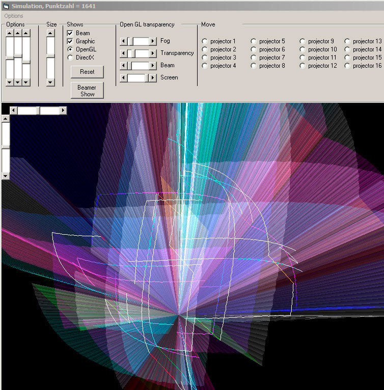 ShowNET + ShowEDITOR Interface