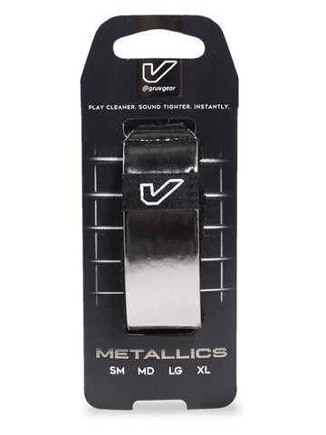 FretWraps Metallics Titanium - Middel