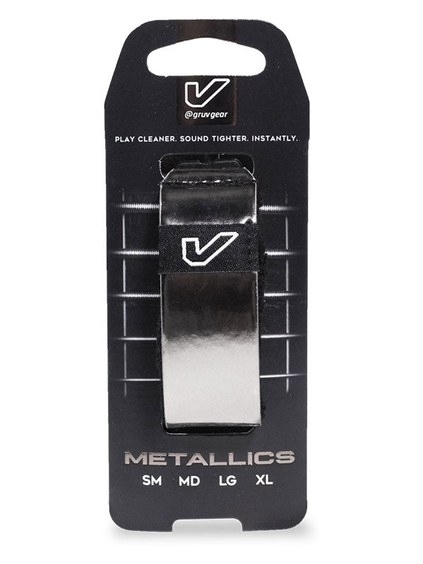 FretWraps Metallics Titanium - Middel