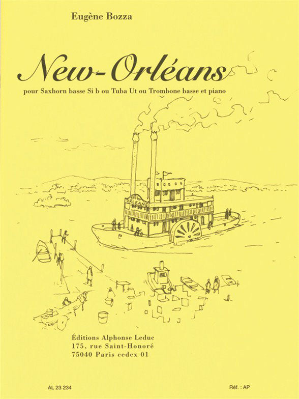 Leduc Bozza E. - New Orleans - Trombone Basse (tuba) et Piano