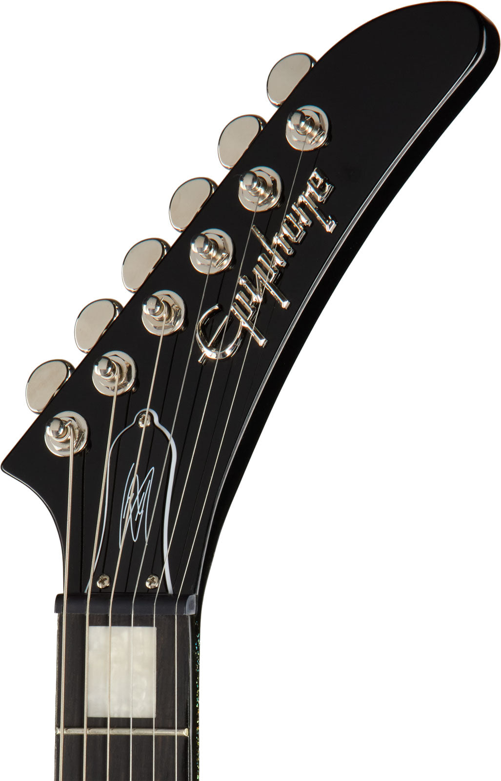 Explorer Custom Signature Lzzy Hale Zwarte Diamant Holografische Glans IBG