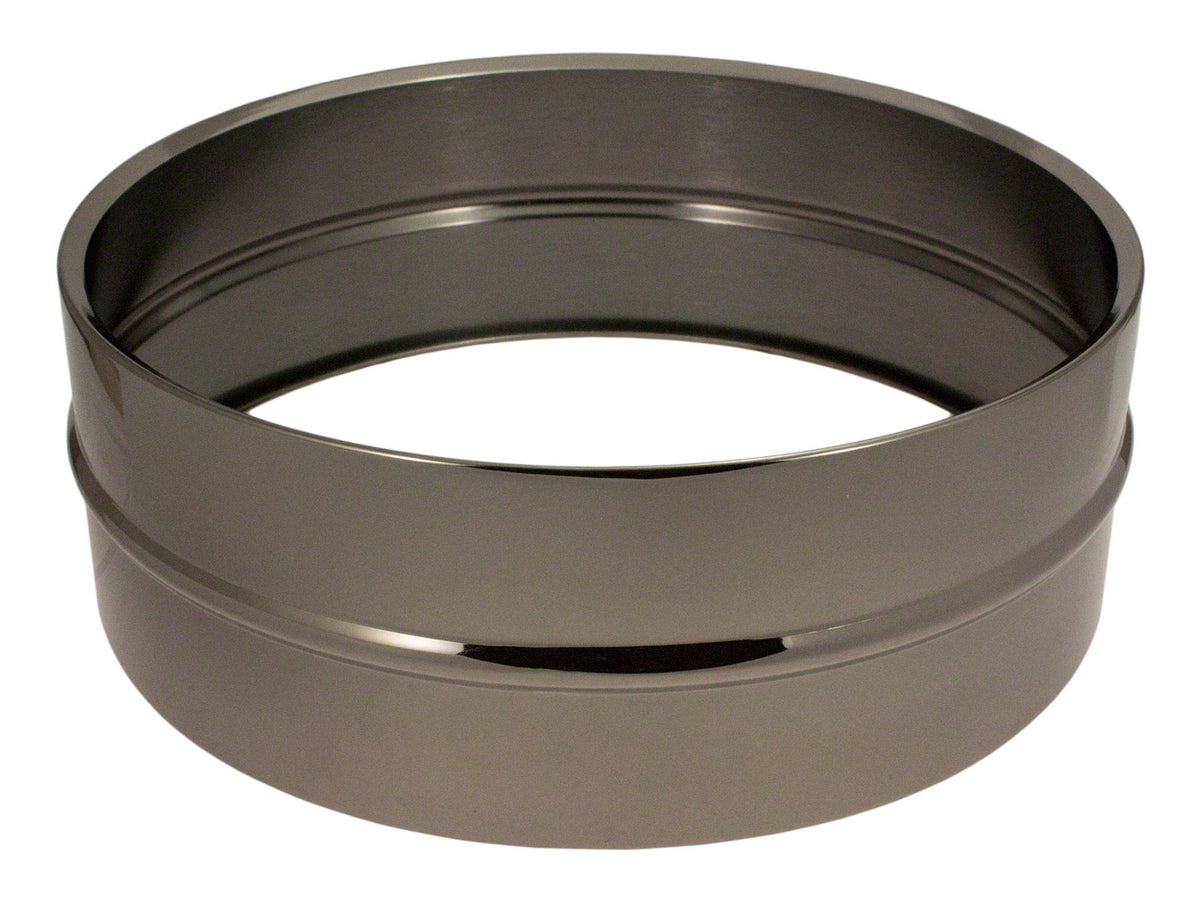 14X5 Zwarte Vernikkelde Messingketel (messing) - Snaredrum