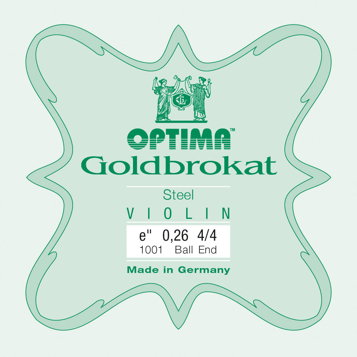 Optima STRINGS VIOLIN LENZNER GOLDBROKAT VIOLIN E 0,26 K MEDIUM