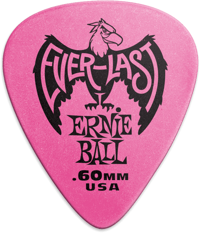 Plectrums Everlast 12-pack Roze 0,60mm