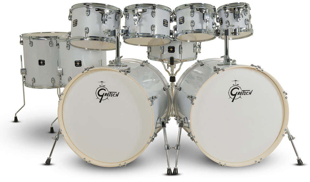 Drumstel Energy White Pearl