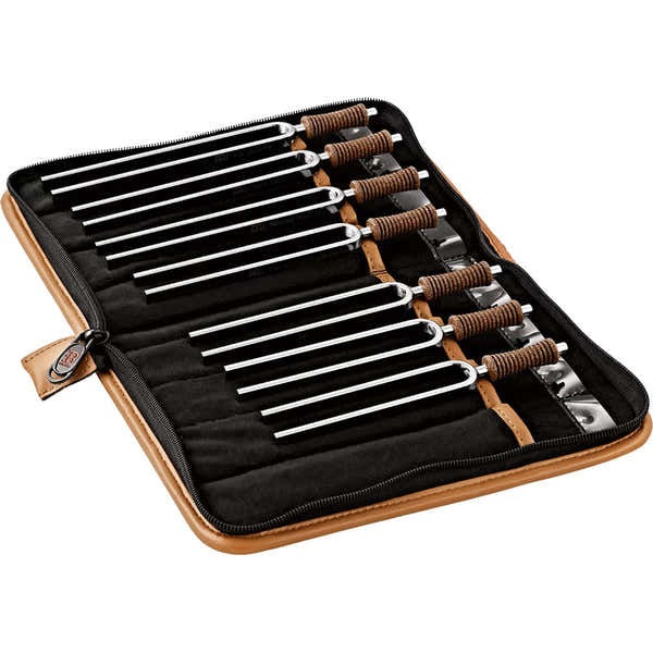 TFSETCHA7C - TUNING FORKS SET 7 PICES + BAG