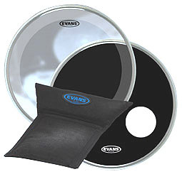 Evans BD22B3 SET KIT - EQ3 BEATER AND RESONANT 22