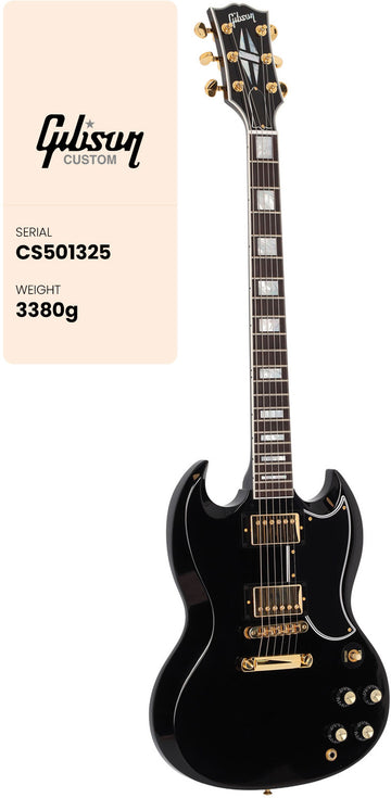 Sg Custom Ebony Cs Mc