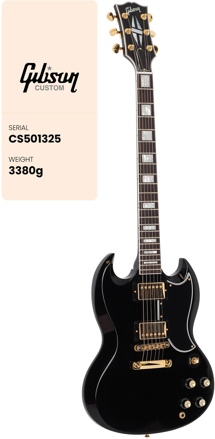 Sg Custom Ebony Cs Mc