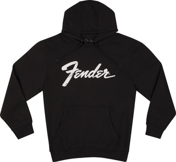 Fender Logo Date Back Hoodie Black XXL